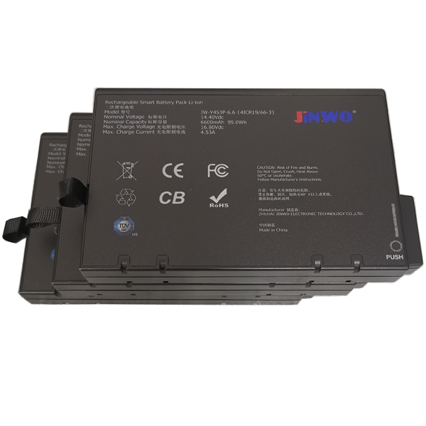 Smart Li ion Battery 14.6V 6600mAh for Medical Ventilator,PC